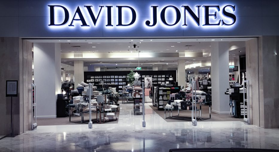 David Jones Store opening - wayfinding systems